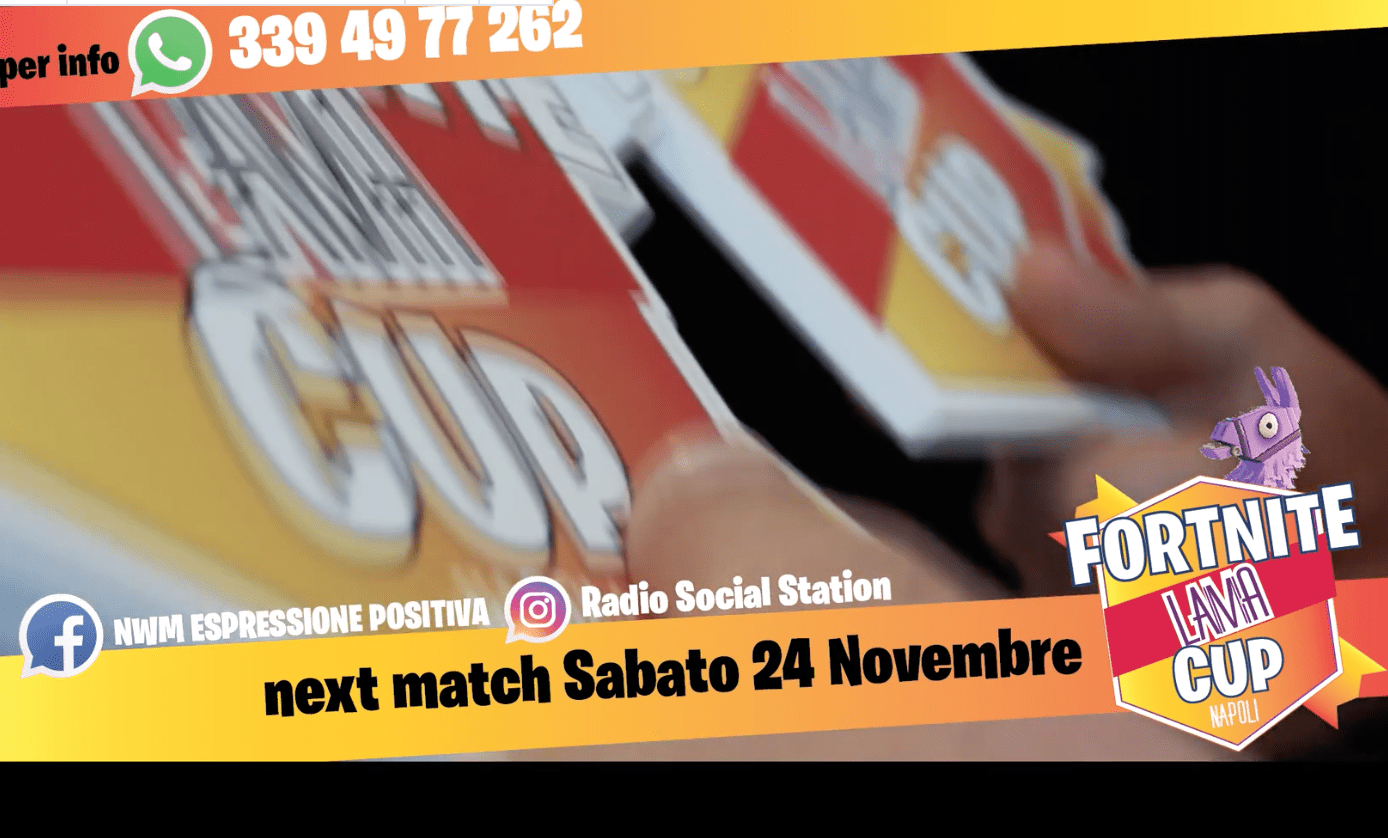 FORTNITE LAMA CUP NAPOLI – II EDIZIONE