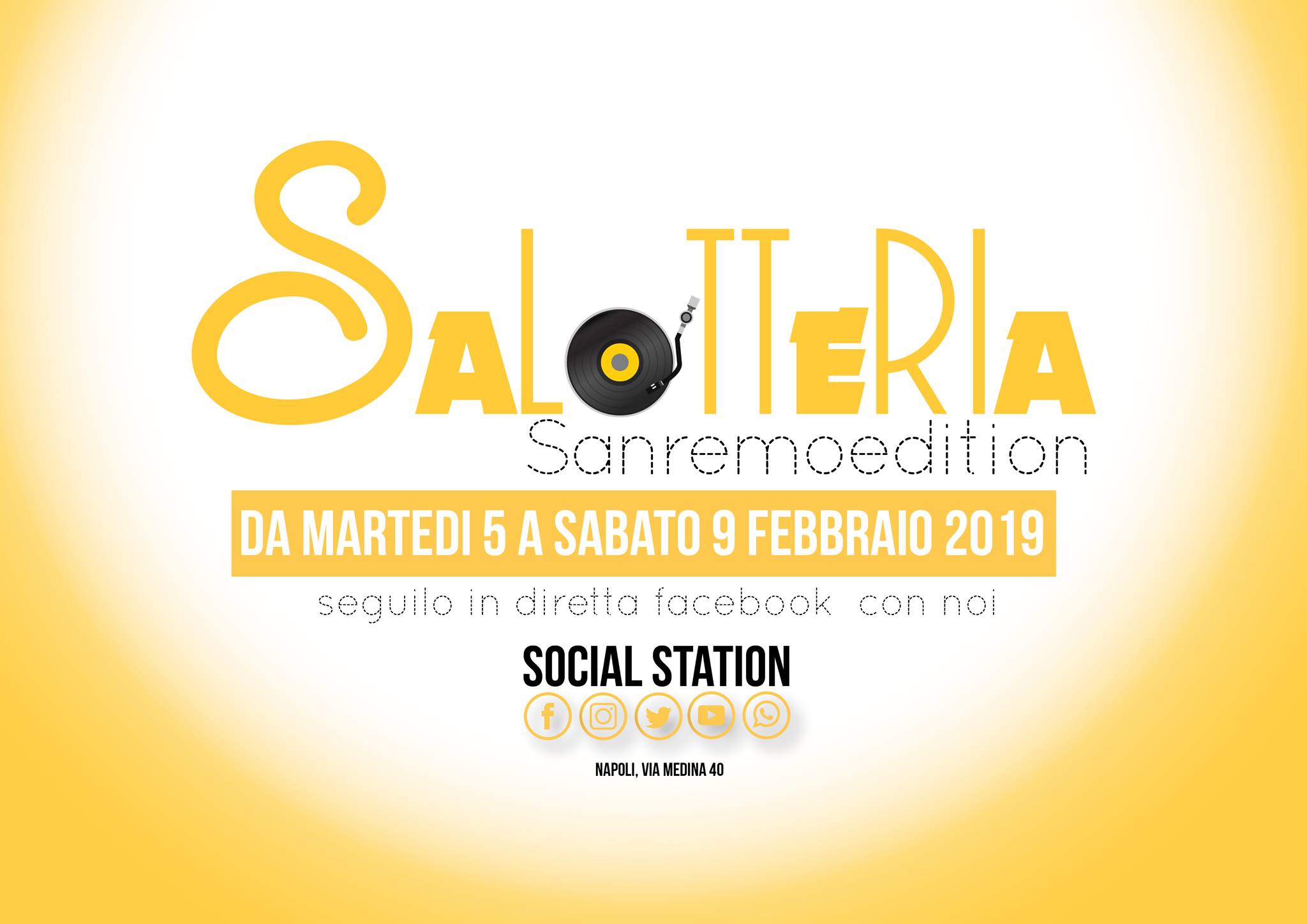 SALOTTERIA SANREMO EDITION