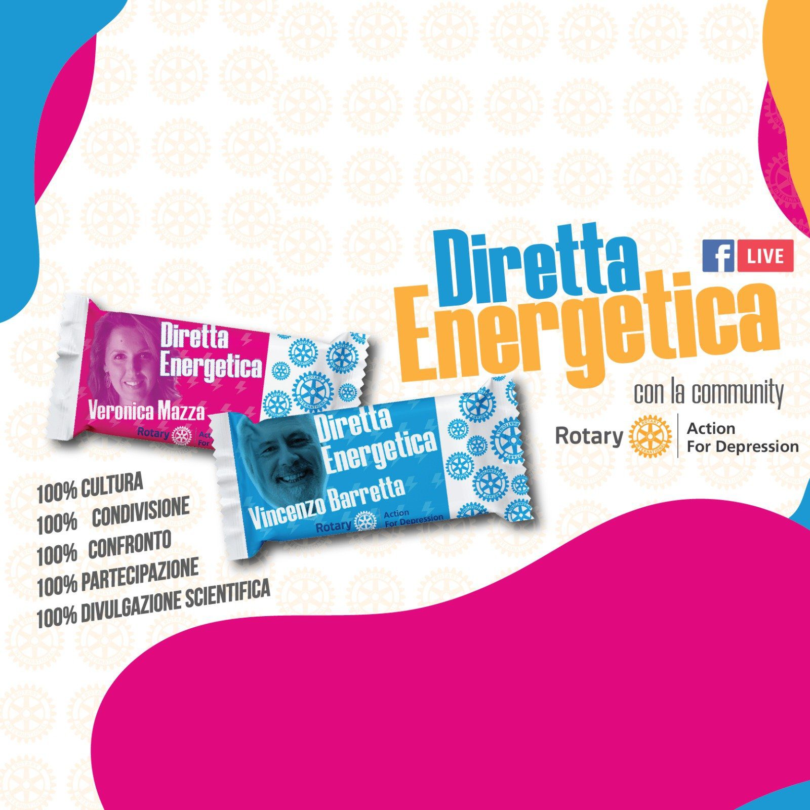 Rotary Action for Depression| Dirette energetiche