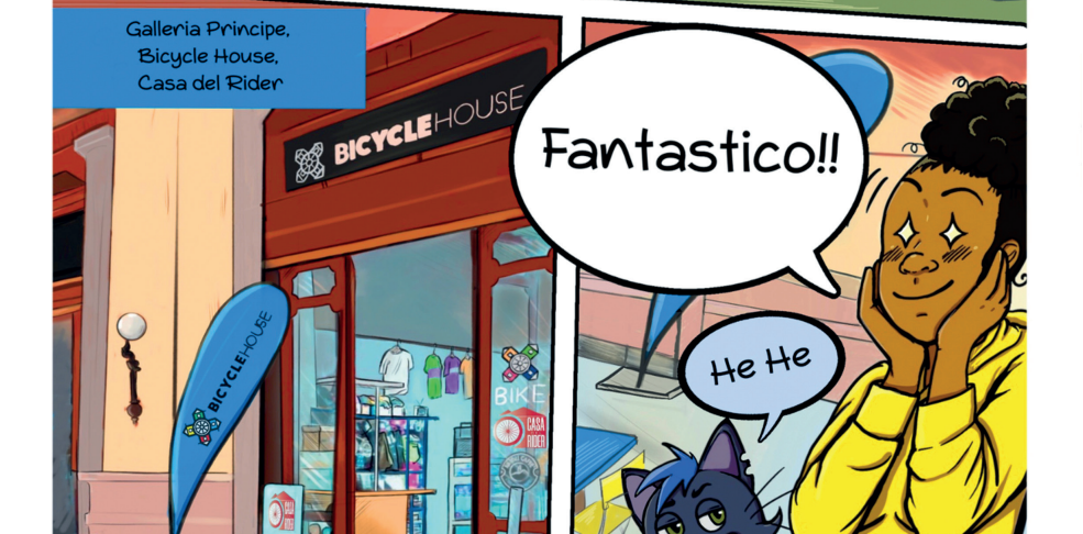 In bici pedalando con Naili & Gatto Perry- III Episodio