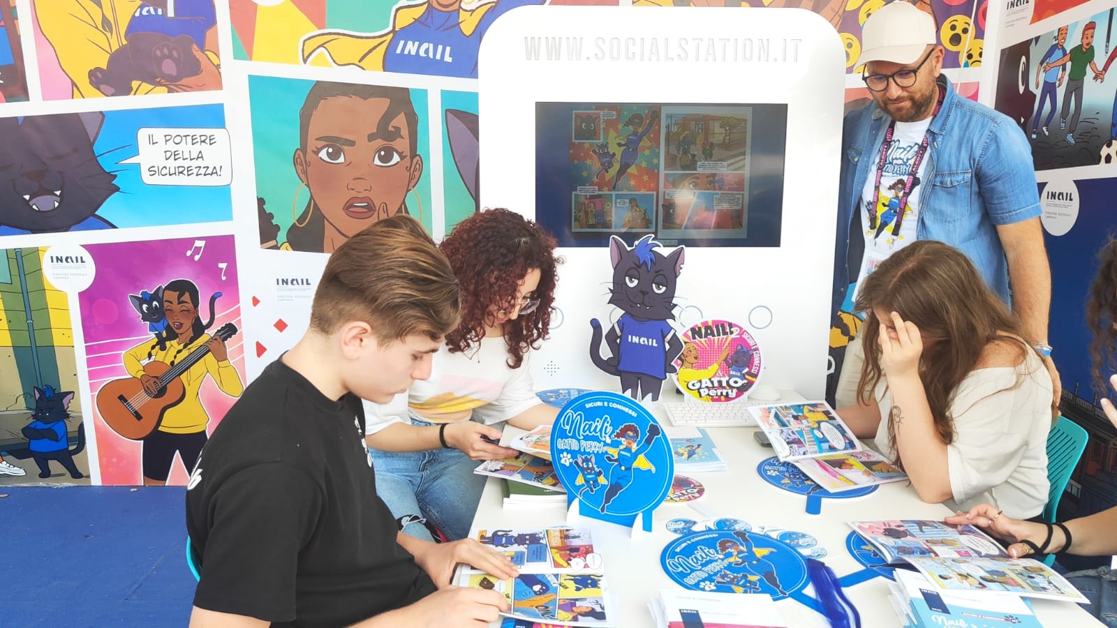 Sicuri e Connessi 3 : La cultura della sicurezza parla ai giovani del Comicon 2025